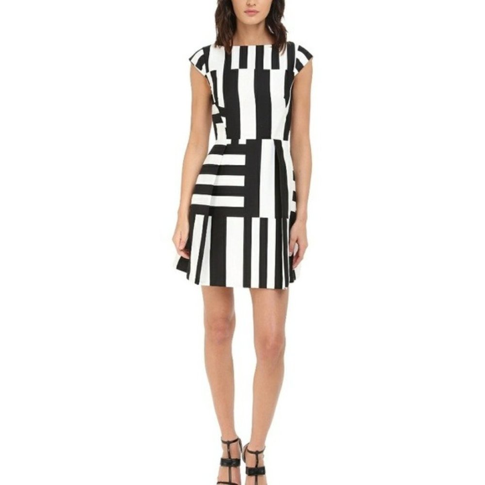 Multi Stripe Bow Back Dress - Go Fly A Kite